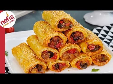 Patlıcanlı Yaz Böreği