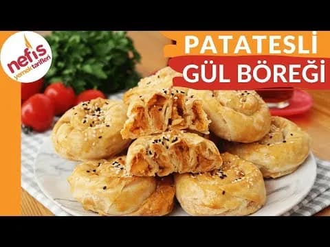 Patatesli Gül Böreği